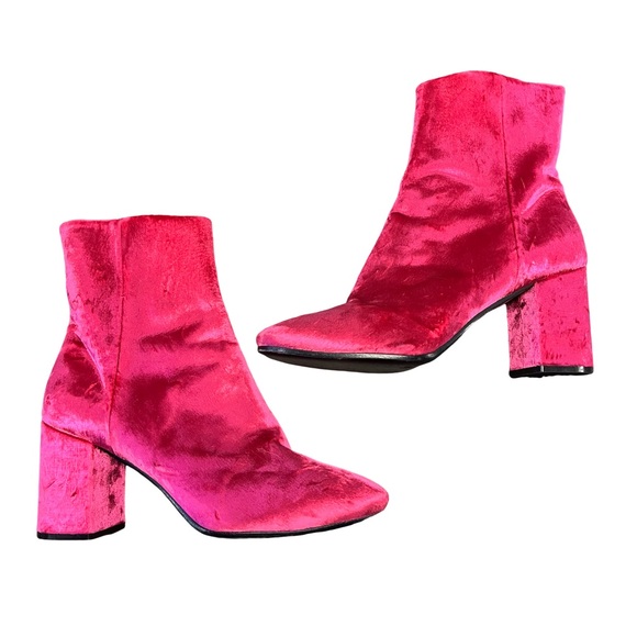 Balenciaga Pink Ankle Boots - Picture 3 of 6